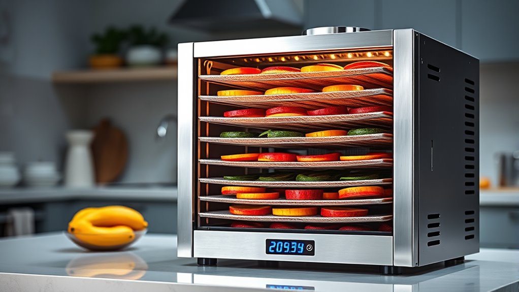 large stainless steel dehydrator considerations