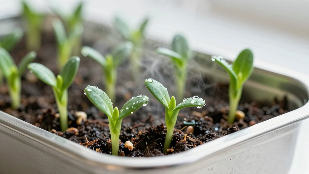 maintain clean sprouting environment