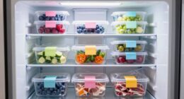 maximize freezer storage efficiency
