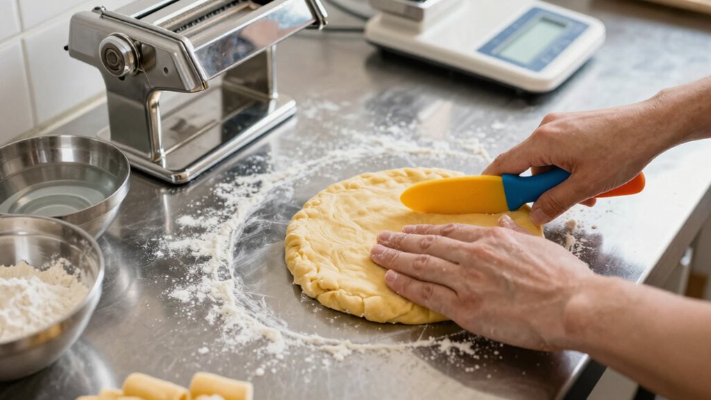 measure cover knead properly