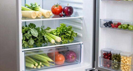 optimal fridge storage zones