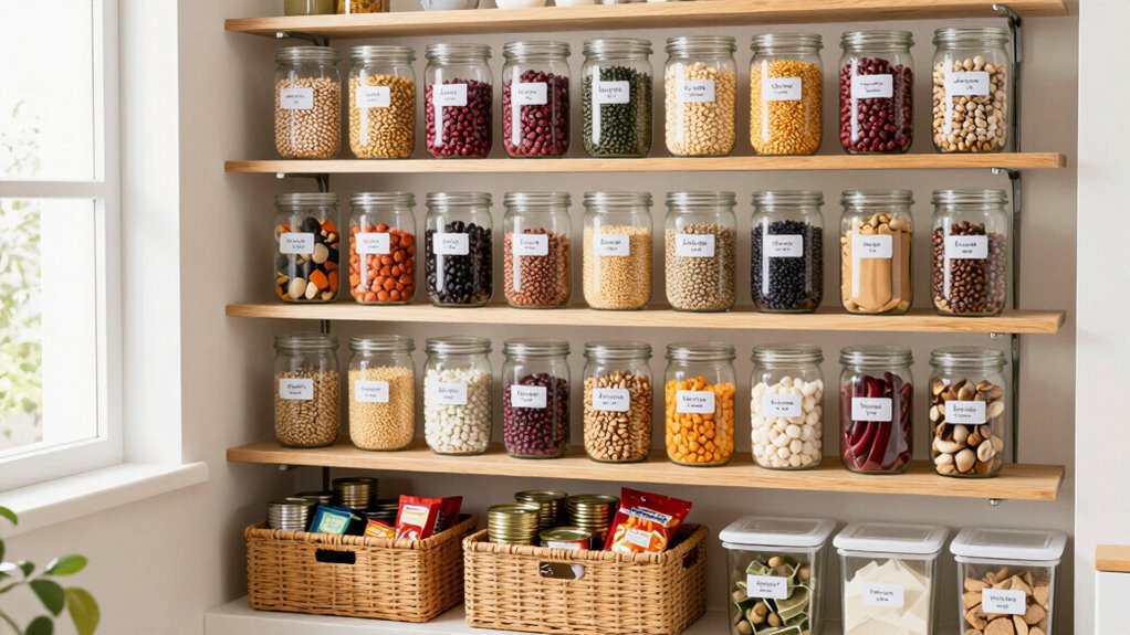 organized accessible budget friendly pantry