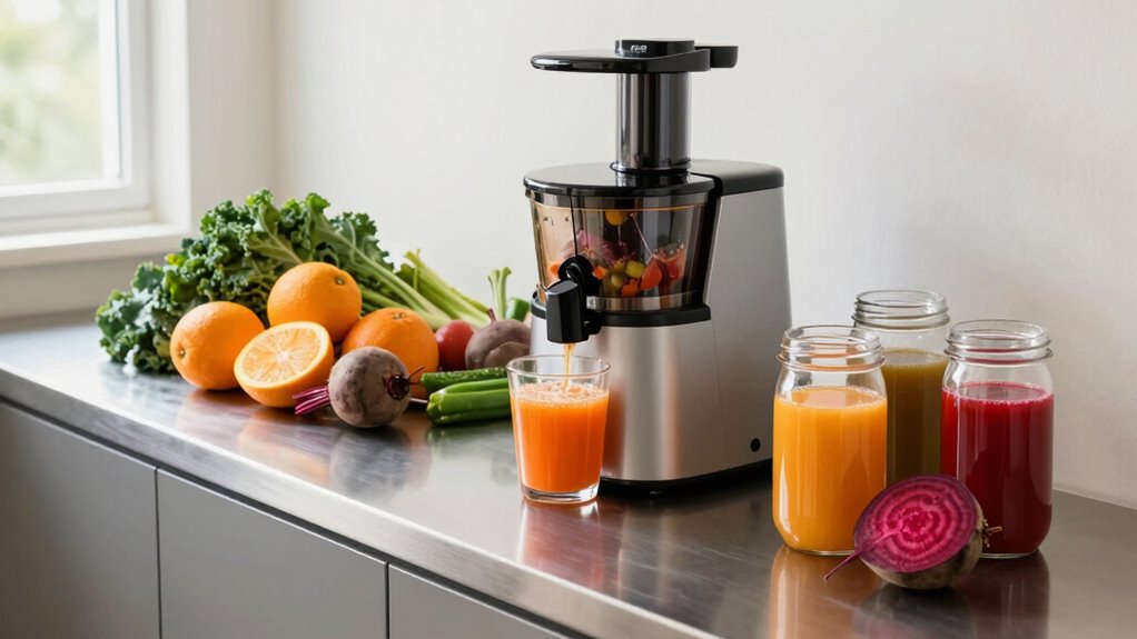 organized efficient juicing setup