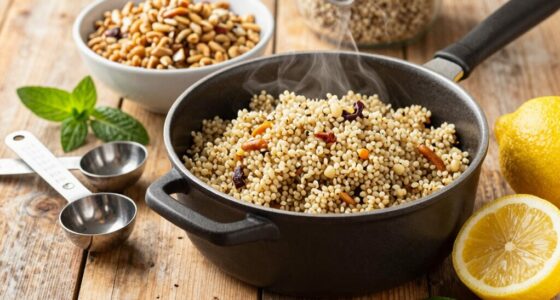 perfectly cooked whole grains