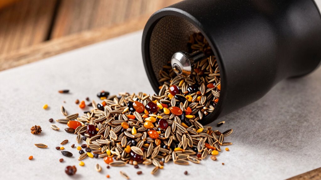 prevent oily spice clumping