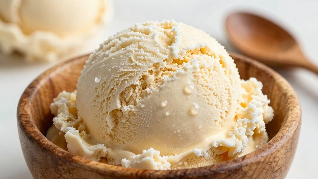 preventing vegan ice cream icing