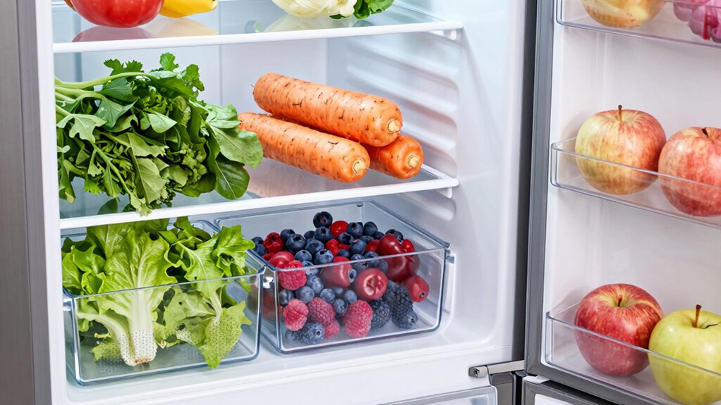 proper fridge produce storage