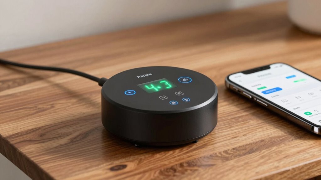 radon detection and connectivity