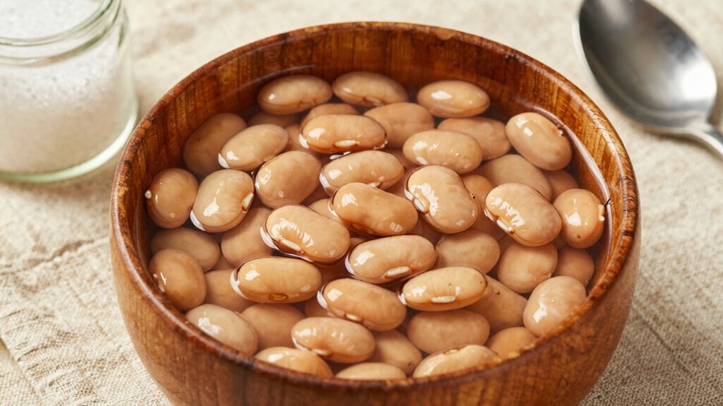 salt timing influences bean tenderness