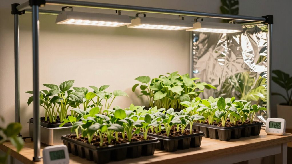 seedling light and space