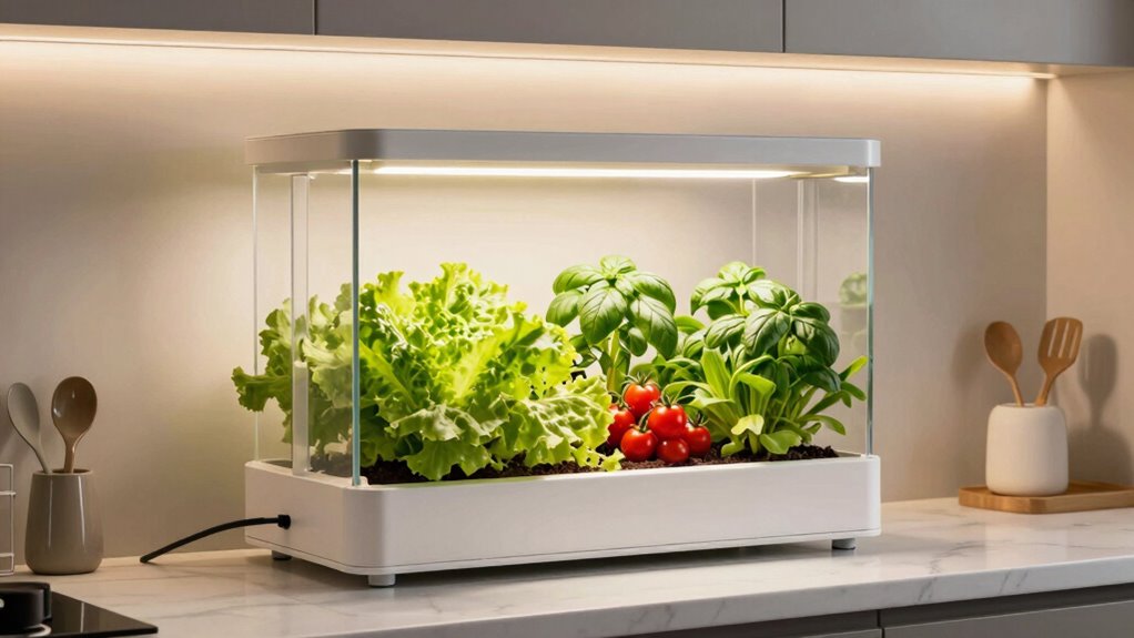 small kitchen hydroponic considerations