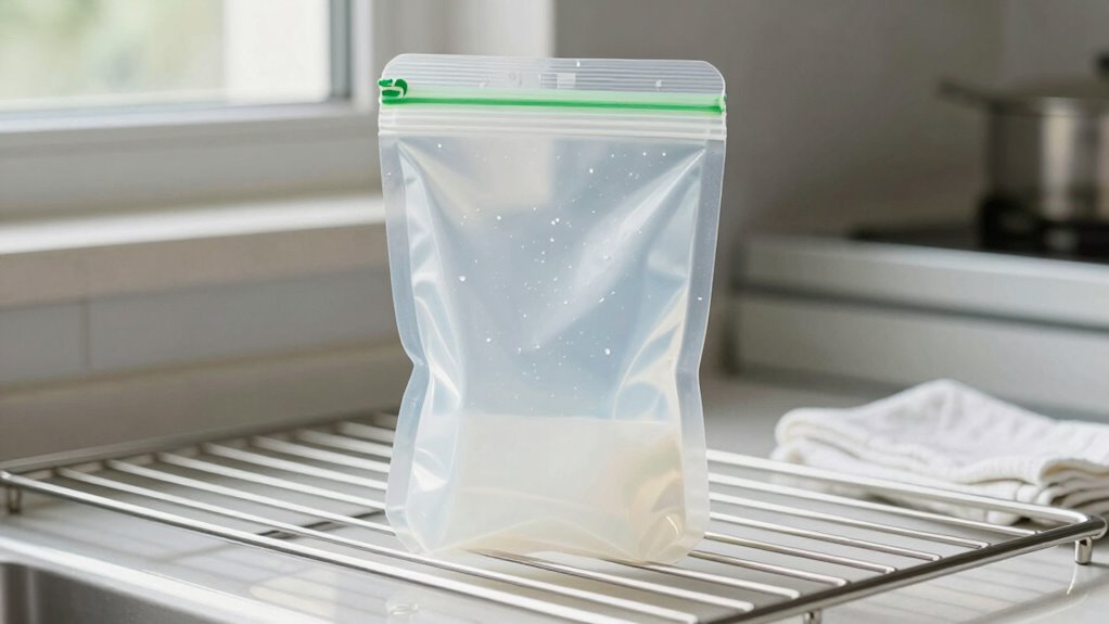 thorough drying prevents mold