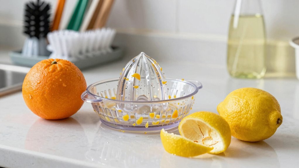 thorough juicer residue removal