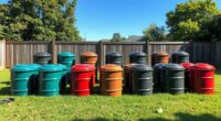 top backyard compost tumblers