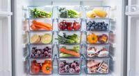 top freezer storage solutions