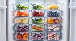top freezer storage solutions