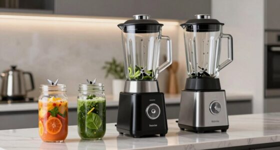 top glass jar blenders