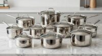 top luxury stainless cookware