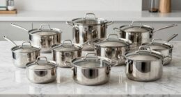 top luxury stainless cookware
