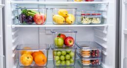 top refrigerator organizer bins