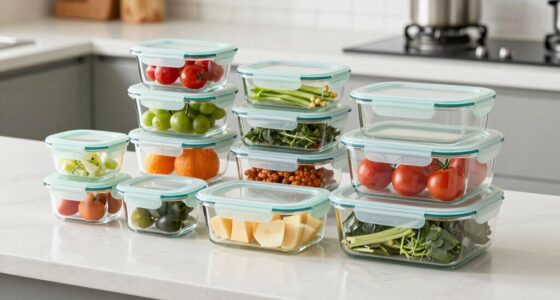 top stackable glass storage sets