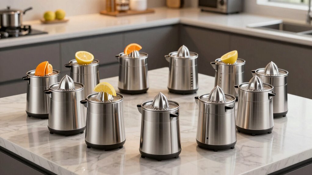 top stainless citrus juicers