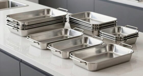 top stainless steel baking sheets