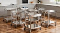 top stainless steel kitchen islands