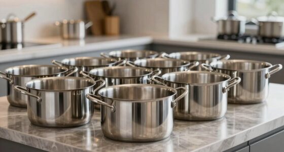 top stainless steel stock pots
