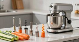 top stand mixer spiralizer attachments