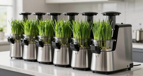 top twin gear wheatgrass juicers