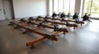 top water rowing machines