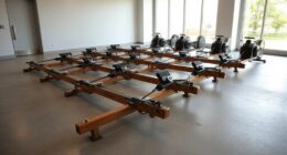 top water rowing machines