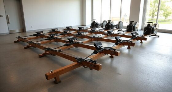 top water rowing machines