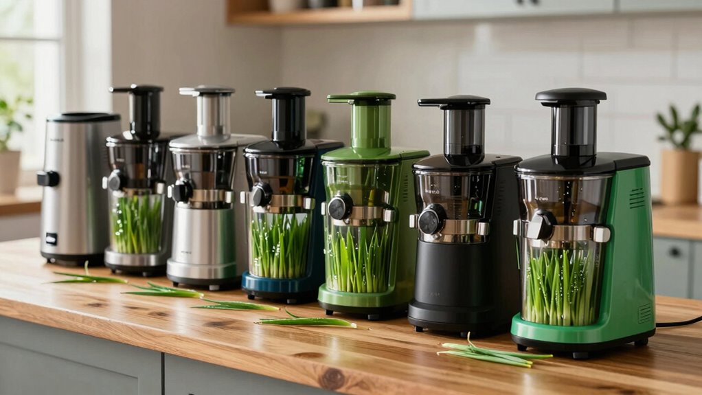 top wheatgrass juicer options