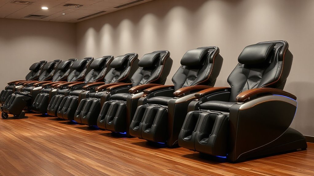 top zero gravity massage chairs