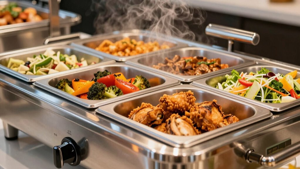 warming tray selection factors