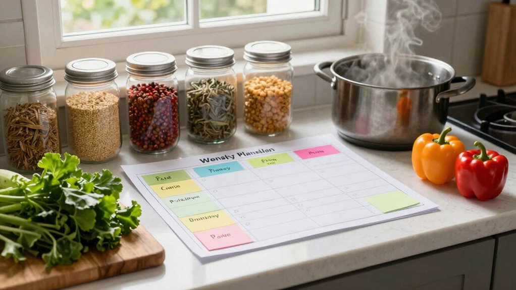 weekly meal planning routine