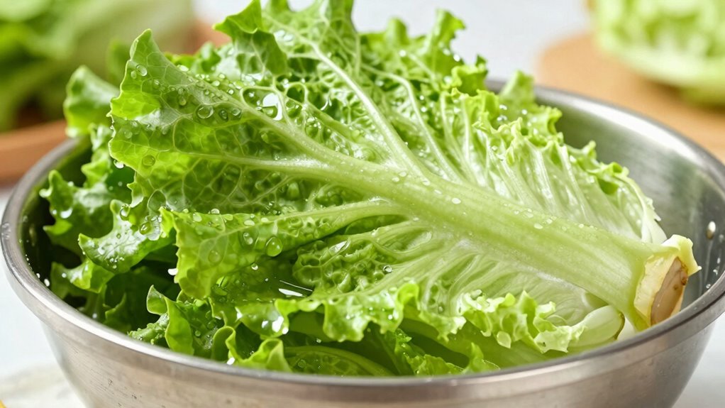 wet greens reduce flavor