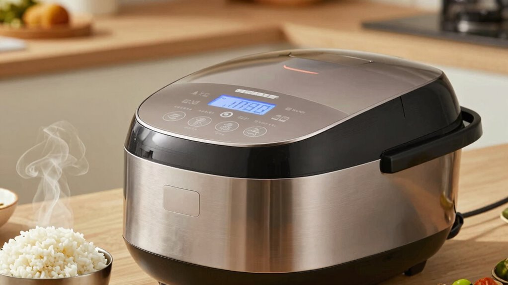 choose rice cooking settings