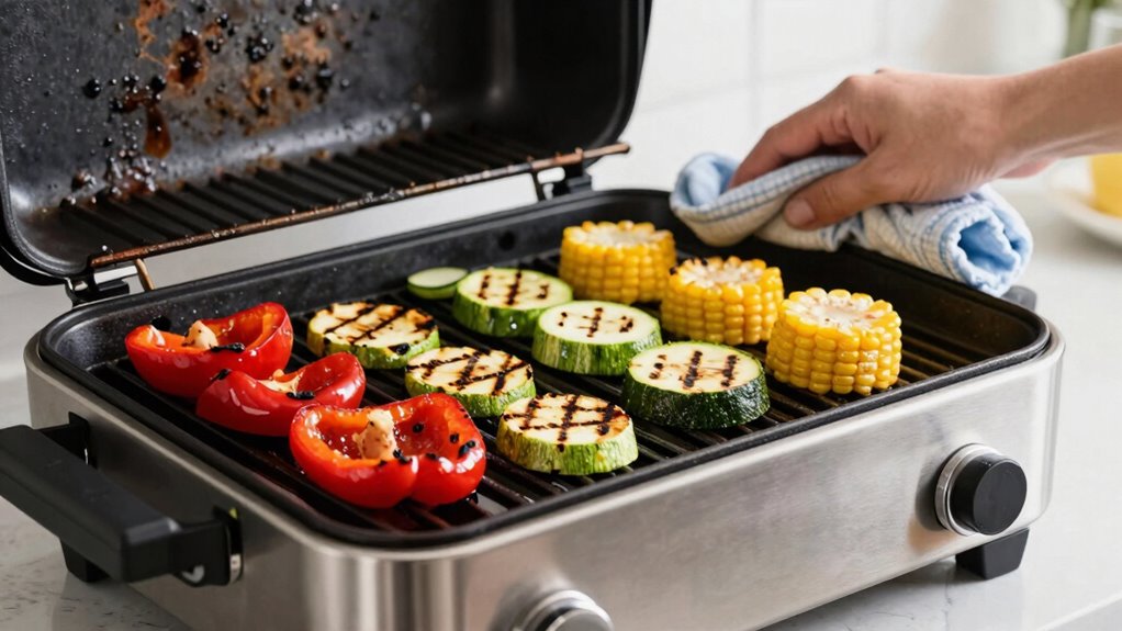 clean cool wipe inspect