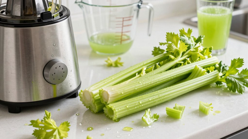 consistent clean juicing routine