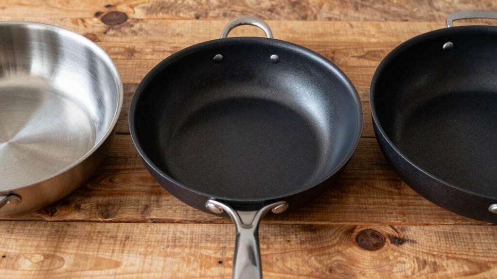 cookware for various recipes