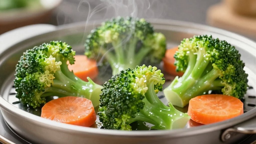 enhanced flavor through steaming