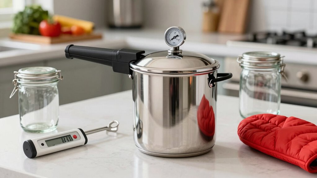 essential pressure canning safety gear