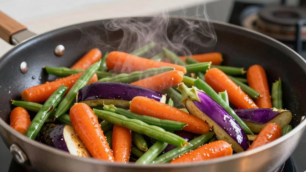 evenly cooked nutrient rich vegetables