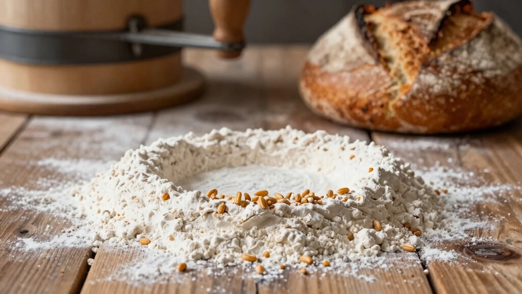 fresh ancient grain flour