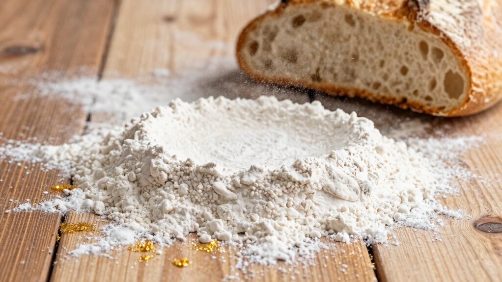 fresh flour enhances flavor texture