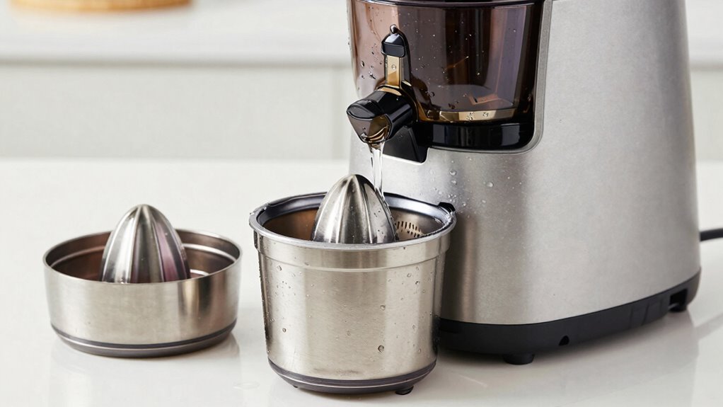 immediate rinse thorough cleaning