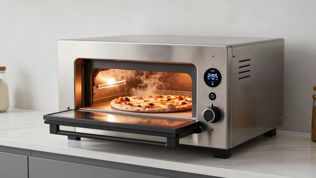 indoor pizza oven features